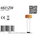Steinhauer floor lamp STANG E27 IP20, dimmable