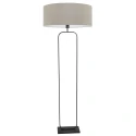 floor lamp STANG 1 flame E27 IP20, black dimmable