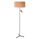 Steinhauer floor lamp STANG E27 + GU10 IP20, dimmable