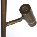 Steinhauer floor lamp STANG E27 + GU10 IP20, dimmable