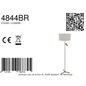 Steinhauer floor lamp STANG E27 + GU10 IP20, dimmable