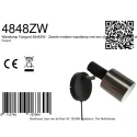 anne light & home wall luminaire FJORGARD 1 flame E27 IP20, black dimmable