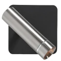Mexlite wall luminaire LUMO 1 flame IP20, steel dimmable