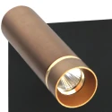 wall luminaire LUMO 2 flames IP20, bronze dimmable