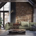 Mexlite floor lamp PENTRA E14 IP20, dimmable