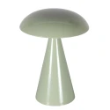 anne light & home table lamp MUSH 1 flame IP20, green dimmable