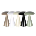 anne light & home table lamp MUSH 1 flame IP20, white dimmable