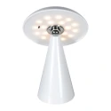 anne light & home table lamp MUSH 1 flame IP20, white dimmable