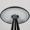 anne light & home table lamp MUSH 1 flame IP20, black dimmable