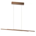 pendant luminaire BANDE 4 flames IP20, bronze dimmable