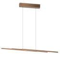 pendant luminaire BANDE 4 flames IP20, bronze dimmable