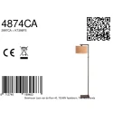 Steinhauer floor lamp STANG E27 IP20, dimmable