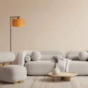 Steinhauer floor lamp STANG E27 IP20, dimmable