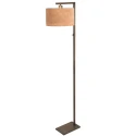 Steinhauer floor lamp STANG 1 flame E27 IP20, bronze dimmable