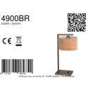 Steinhauer table lamp STANG 1 flame E27 IP20, bronze dimmable
