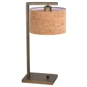 Steinhauer table lamp STANG 1 flame E27 IP20, bronze dimmable