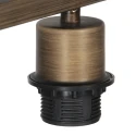 Steinhauer table lamp STANG 1 flame E27 IP20, bronze dimmable