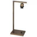 Steinhauer table lamp STANG 1 flame E27 IP20, bronze dimmable