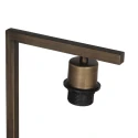 Steinhauer table lamp STANG 1 flame E27 IP20, bronze dimmable