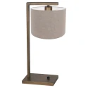 Steinhauer table lamp STANG 1 flame E27 IP20, bronze dimmable