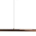 Steinhauer ceiling luminaire BANDE 3 flames IP20, bronze dimmable