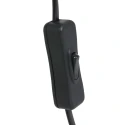 Mexlite table lamp NOOR 1 flame, without shade E27 IP20, black dimmable