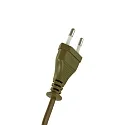Steinhauer Table lamp ANCILLA, 1 flame, glass green, bronze