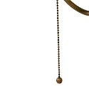Steinhauer Table lamp ANCILLA, 1 flame, glass green, bronze