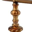 Steinhauer Steinhauer Table lamp ANCILLA, 1 flame, glass white, bronze