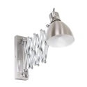 Steinhauer Wall luminaire SPRING, 1 flame, steel