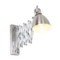 Steinhauer Steinhauer Wall luminaire SPRING, 1 flame, steel