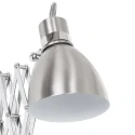 Steinhauer Steinhauer Wall luminaire SPRING, 1 flame, steel