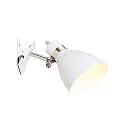 Steinhauer Steinhauer Spot SPRING zum Klemmen, 1 flame, metal, white