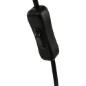 Steinhauer Spot SPRING zum Klemmen, 1 flame, metal, black