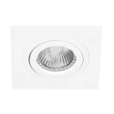 recessed luminaire PÉLITE SPOT swivelling, square GU10 IP20, white matt dimmable
