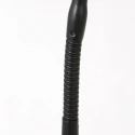 Mexlite floor lamp BIRON with switch, with flex arm IP20, black matt dimmable