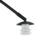 floor lamp SPARKLED LIGHT - IKARO ribbed, cylindrical, with switch, with shade, adjustable E27 IP20