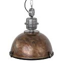 Steinhauer pendant luminaire BIKKEL - Ø 42CM 1 flame, medium E27 IP20, brown, pied dimmable