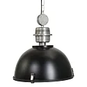 Steinhauer pendant luminaire BIKKEL - Ø 42CM 1 flame, medium E27 IP20, black matt dimmable