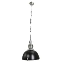 Steinhauer pendant luminaire BIKKEL - Ø 42CM 1 flame, medium E27 IP20, black matt dimmable