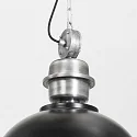 Steinhauer pendant luminaire BIKKEL - Ø 42CM 1 flame, medium E27 IP20, black matt dimmable