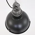 Steinhauer pendant luminaire BIKKEL - Ø 42CM 1 flame, medium E27 IP20, black matt dimmable
