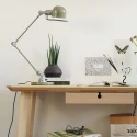 Mexlite Mexlite Table lamp DAVIN, 1 flame, reflector, green