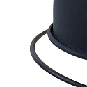 Mexlite Mexlite Wall luminaire DAVIN, 1 flame, reflector, black