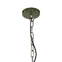 AN Pendant luminaire FRISK, 1 flame, metal, green