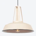 Mexlite pendant luminaire EDEN 1 flame E27 IP20, creme dimmable