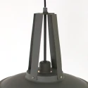Mexlite Mexlite Pendant luminaire EDEN, 1 flame, 42cm, grey