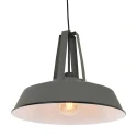 Mexlite Mexlite Pendant luminaire EDEN, 1 flame, 42cm, grey