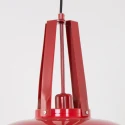 Mexlite Mexlite Pendant luminaire EDEN, 1 flame, 42cm, rot