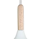 Mexlite Mexlite Pendant luminaire BJORR, 1 flame, 45cm, white